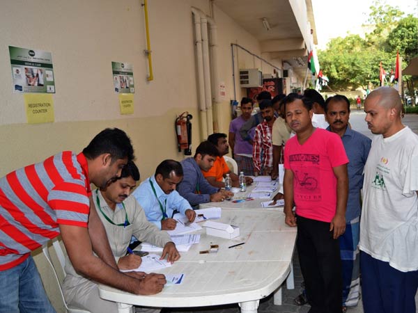 Hundreds attend free medical camp held in Dubai 