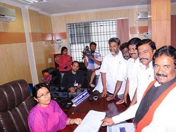 அமைச்சரை விட மறுத்த போலீஸ்