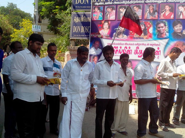 ஈஸ்டரையொட்டி சர்ச்சில் பிரசாரம்