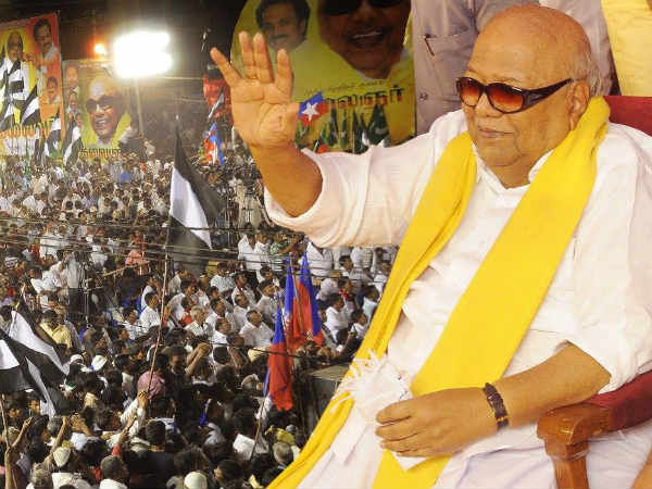 களமிறங்கிய கருணாநிதி