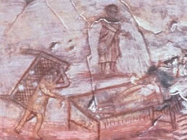 Jesus painting find out in Egypt graveyard…