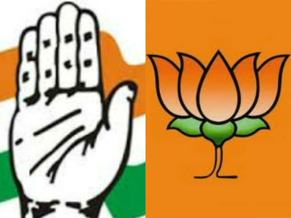 பாஜகவுக்கு 282, காங்கிரஸ் அணிக்கு 102