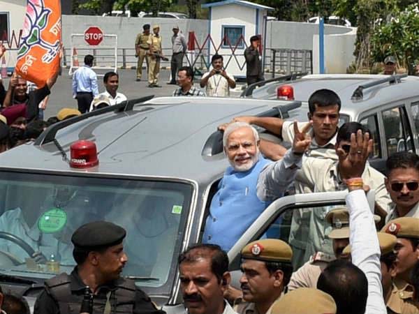 டெல்லியில் மோடி கால் வைத்தபோது