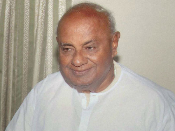 தேவகவுடா ஆதரவு