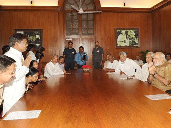 Odisha CM, BJD MPs meet PM Modi