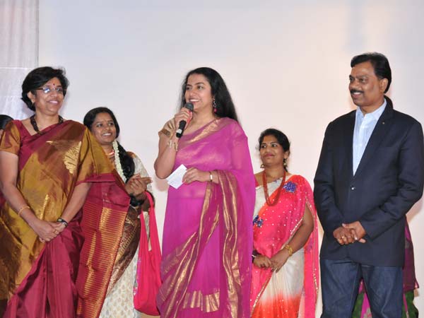 Suhasini attends Wave's 7th anniversary celebration in Dubai
