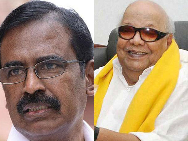 கருணாநிதியுடன் பழனிமாணிக்கம் சந்திப்பு