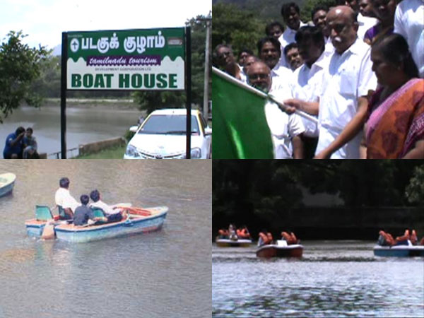 Boating launched in Courtallam Boating launched in Courtallam