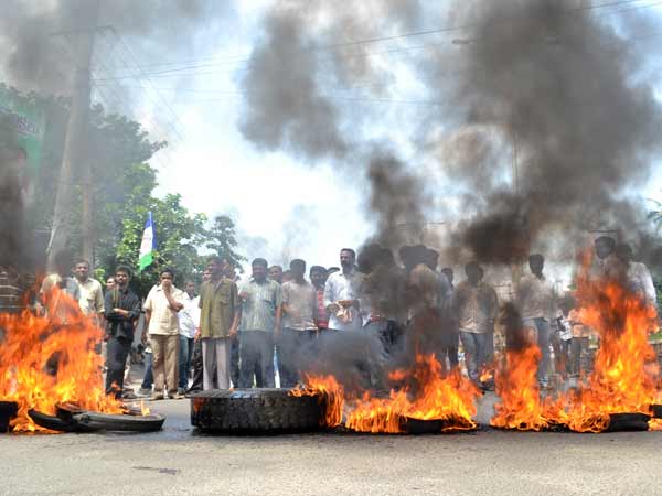 தெலுங்கானாவுக்கு ஆதரவு தரவில்லையே