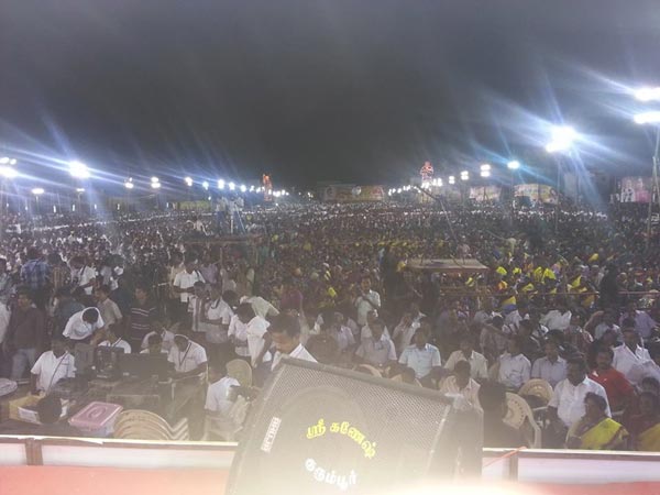 கூட்டம் போட்ட இடத்தை சுத்தம் செய்யாவிட்டால்