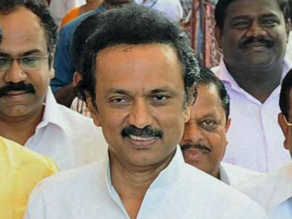 ஸ்டாலினுக்கு எதிர்ப்பு