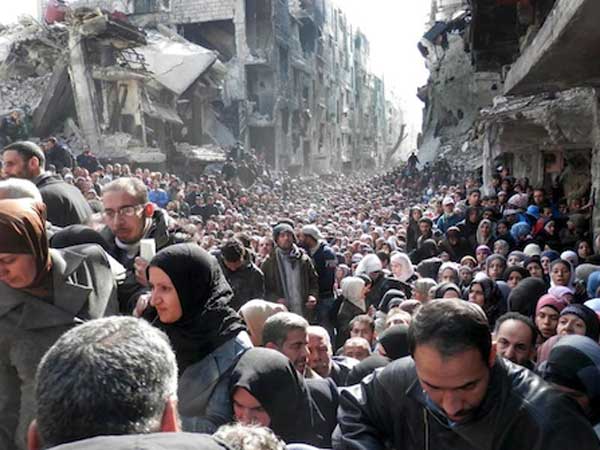 சின்னாபின்னாவான சிரியா...