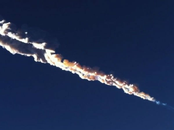 ரஷ்யாவில் விழுந்த மாபெரும் விண்கல்....