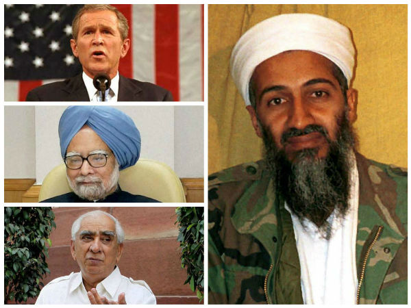 ஜார்ஜ் புஷ், மன்மோகன் சிங், ஜஸ்வந்த் சிங் மற்றும் ஒசாமா பின் லேடன்: