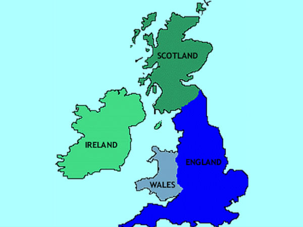 நான்கு தேசங்களின் நாடு இங்கிலாந்து