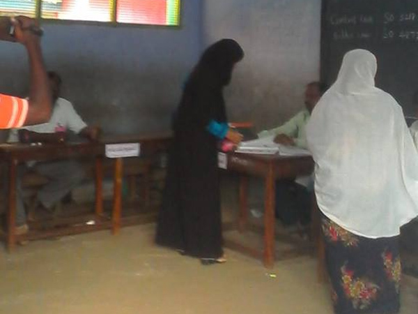 தூத்துக்குடியில் வாக்குப்பதிவு