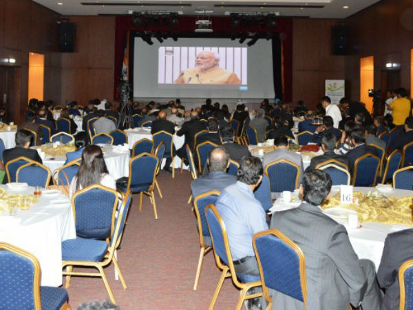 Make in India live telecast in Dubai 