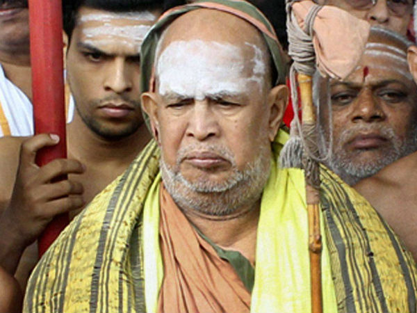தீபாவளி நாளில் கைதான ஜெயேந்திரர்