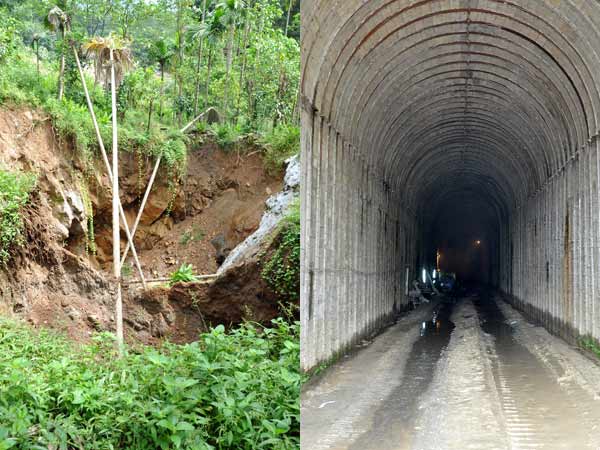 Officers inspect railway works of Aryankavu Officers inspect railway works of Aryankavu