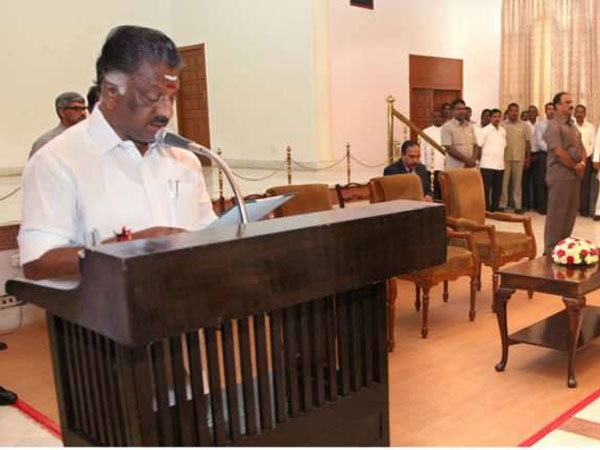 புதிய முதல்வர்...