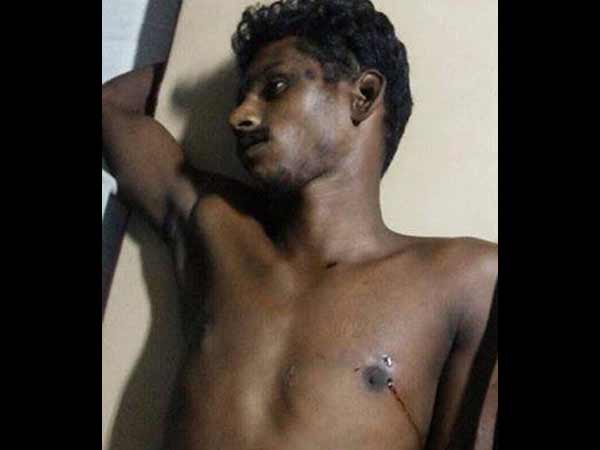 3 ரவுண்டு சுட்டார்