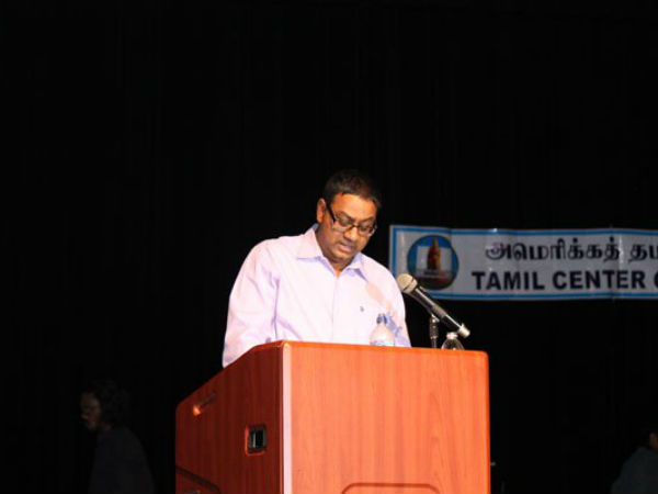 Vivek attends Tamil centre of America function
