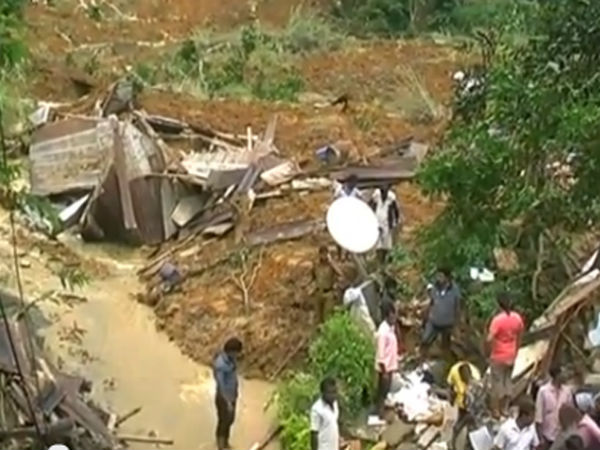 Sri Lanka landslide: 18 dead and 300 missing