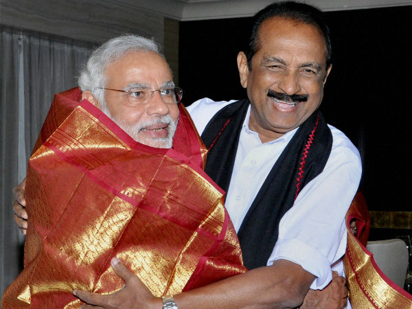 முதல் ஆளாக பாஜகவிடம் போன வைகோ