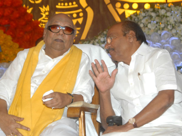 Ramadoss thanks to Karunanidhi