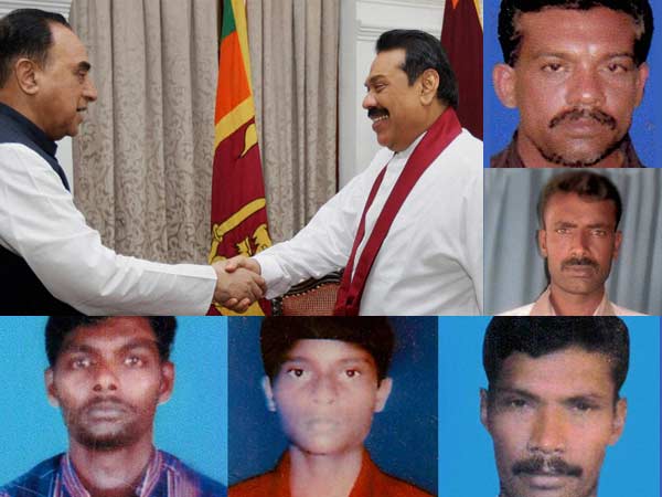 Will bring back the 5 fishermen from Sri Lanka: Swamy Will bring back the 5 fishermen from Sri Lanka: Swamy