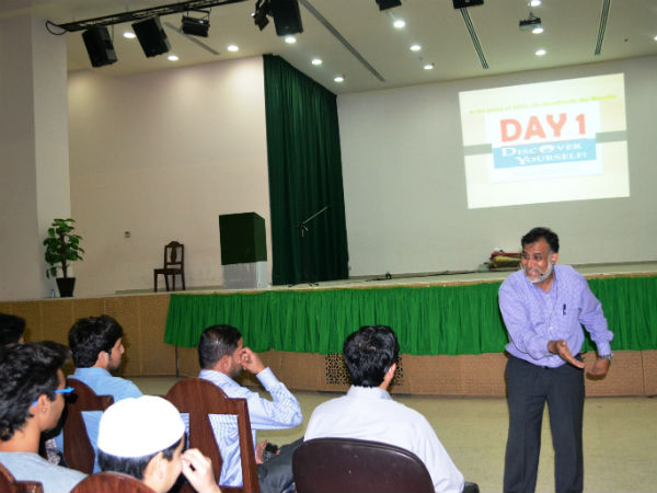 Self improvement training camp held in Dubai