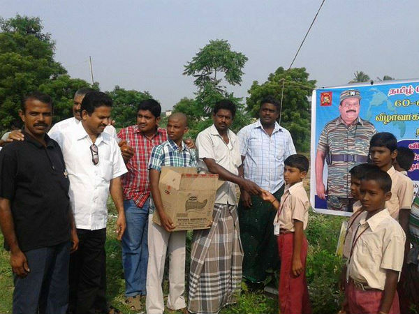 Karur village celebrates LTTE chief Prabharakaran's birth day