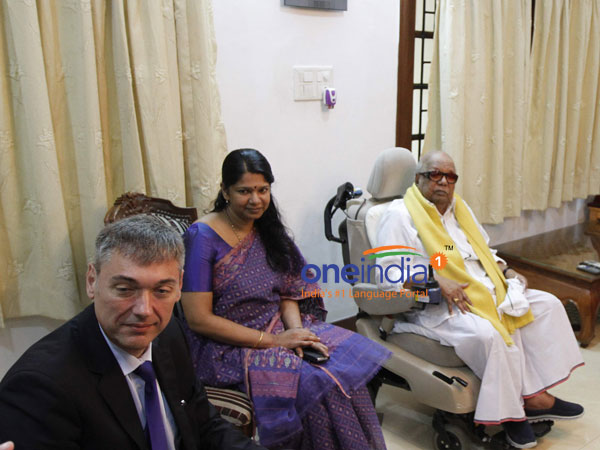 EU representative met Karunanidhi 