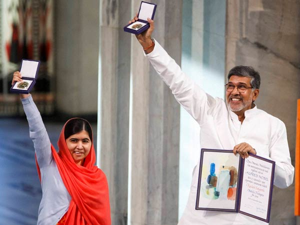 Kailash Satyarthi, Malala Yousafzai Receive the Nobel Peace Prize Today
