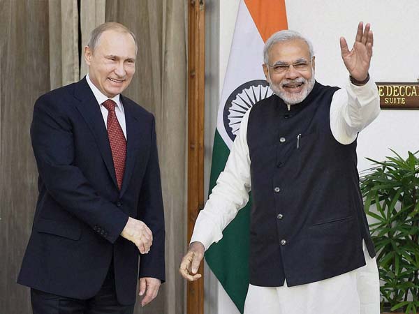 Russia's Vladimir Putin arrives in India to deepen ties