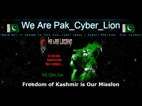 Websites have been hacked by cyber criminal