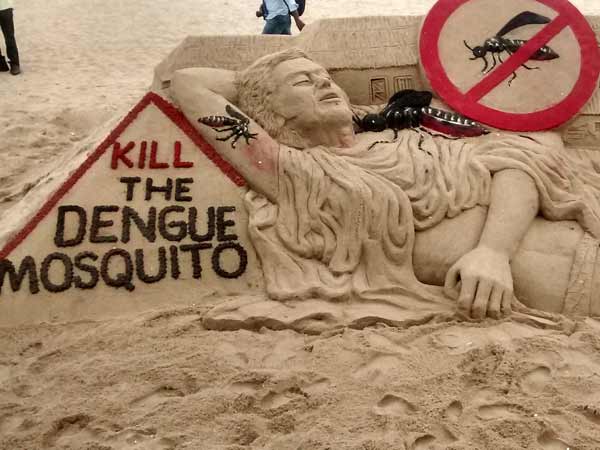 Dengue Mozzies ‘Sand-stormed’