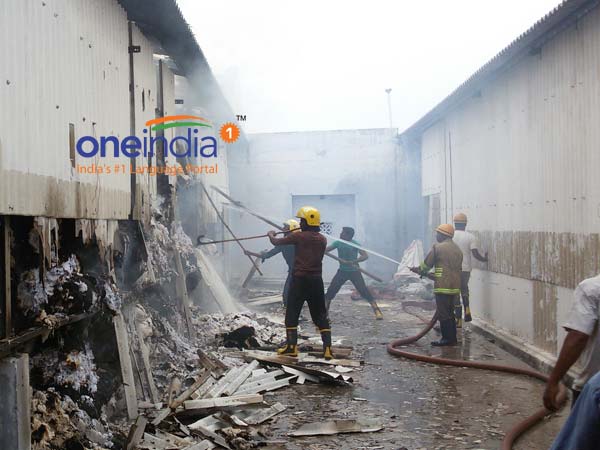 Major fire gutted cotton mill in Karur