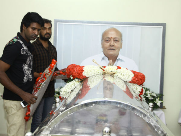 Leaders pay tribute to Ananda Vikatan chairman Balasubramanian