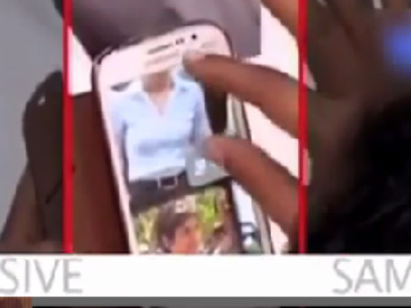 பிரியங்கா காந்தி போட்டோவை உற்றுப் பார்த்த எம்.எல்.ஏ.