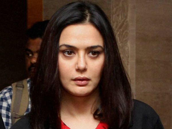 ப்ரீத்தியின் புகார்...