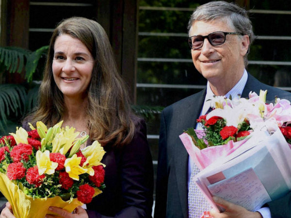 பில் கேட்ஸ் - மனைவி மெலின்டா கேட்ஸ்