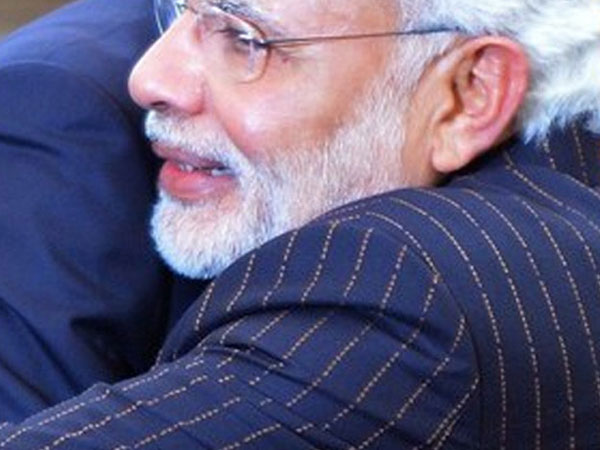 PM Modi wore a suit with his own name printed