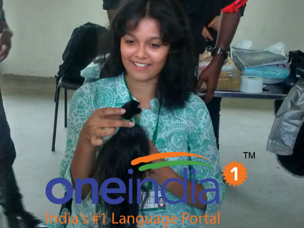 Chennai college girls donate their hair to cancer patients