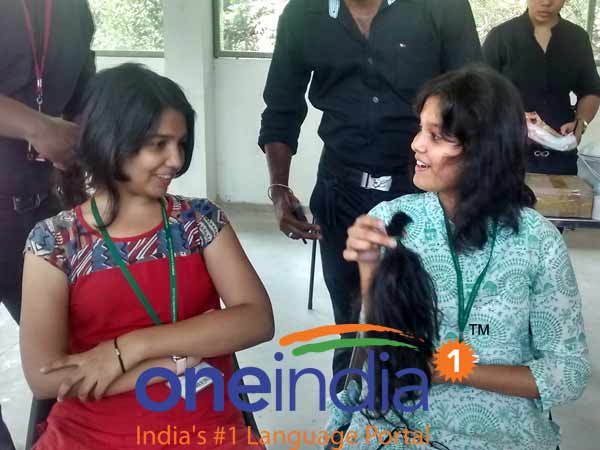 Chennai college girls donate their hair to cancer patients