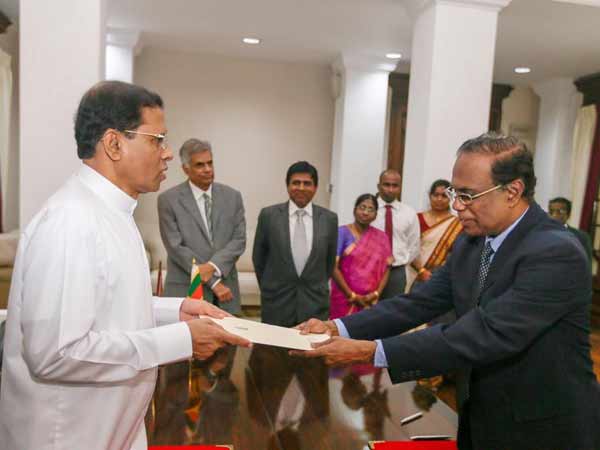 Tamil Sripavan appointed Sri Lanka's top judge