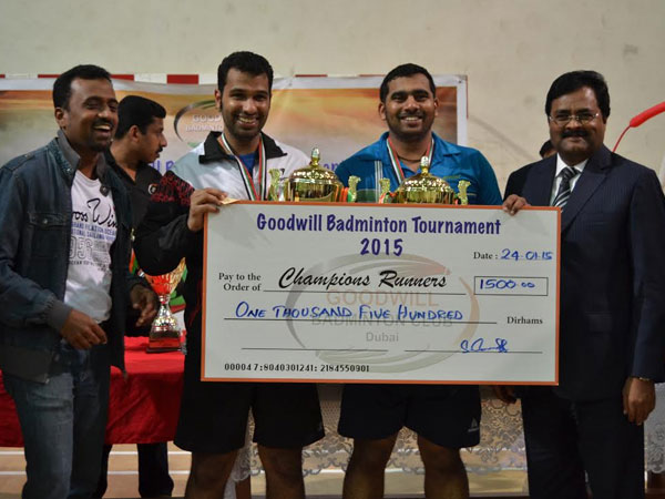 Tamils conduct Badminton contest in Dubai