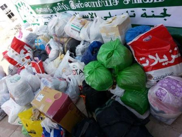 Clothes collecting camp held in Kuwait