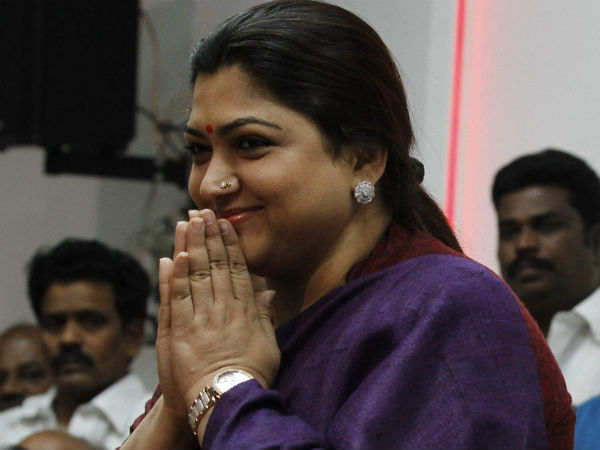குஷ்புவைக் குறி வைத்து...