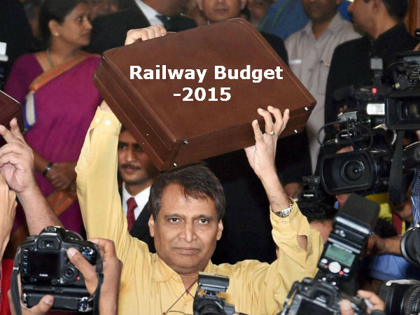 Railway Budget 2015-16 Live